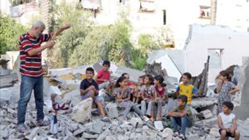 ガザの人形劇を支援する映像上映会